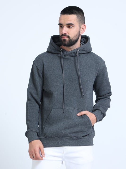 Charcoal Grey Hoodie for Men