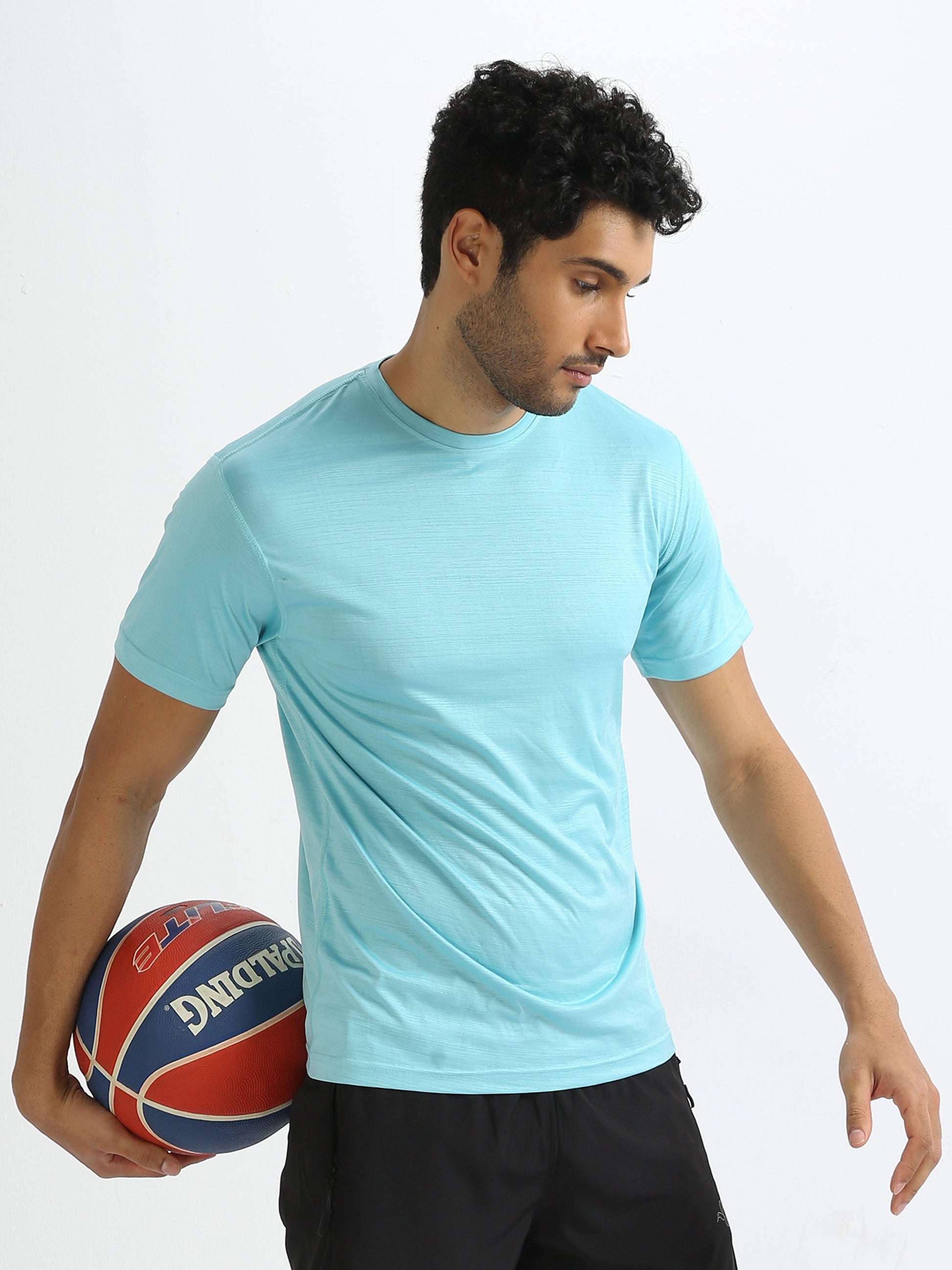 Coral Blue Sports Tee