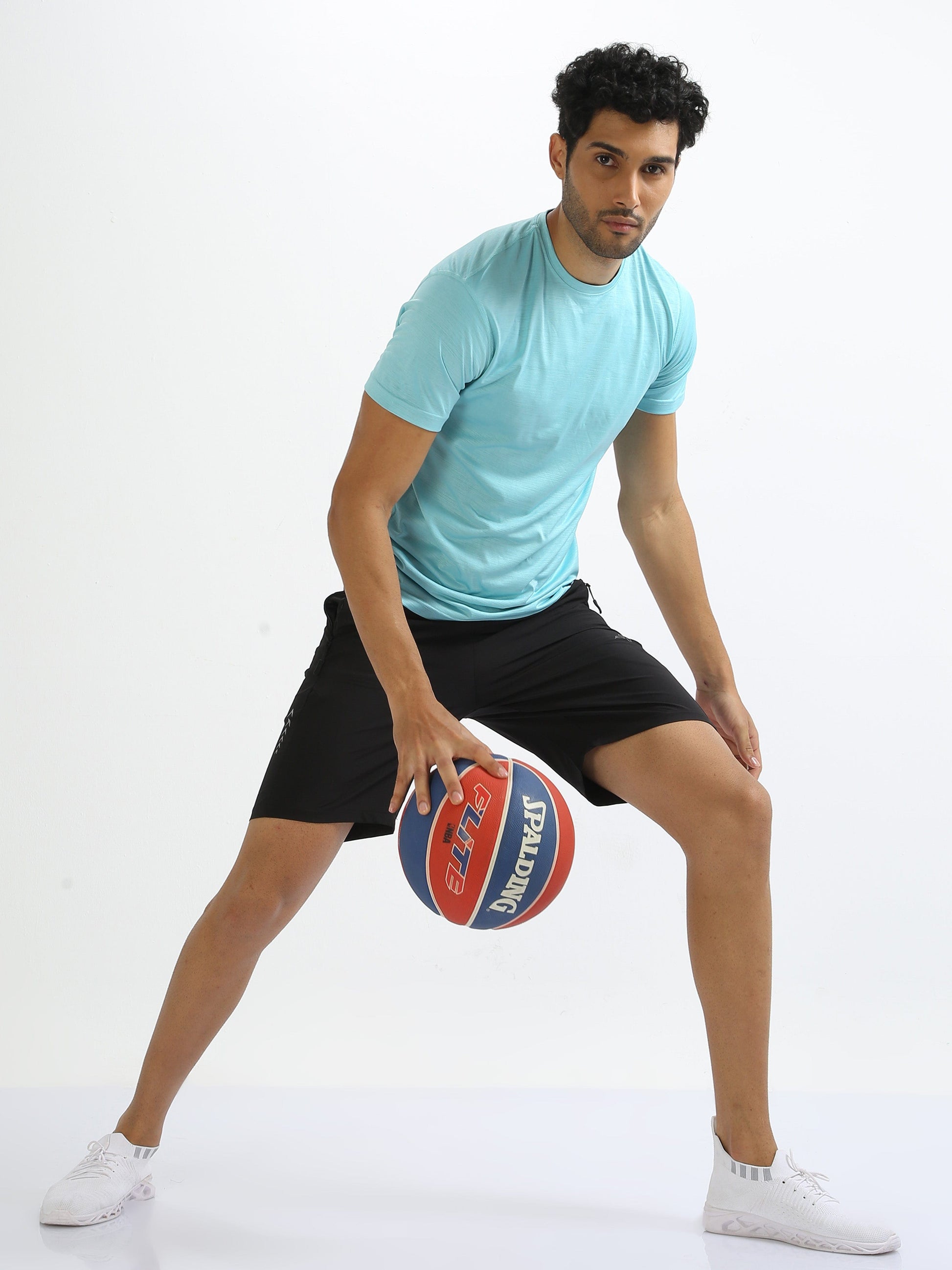 Coral Blue Sports Tee