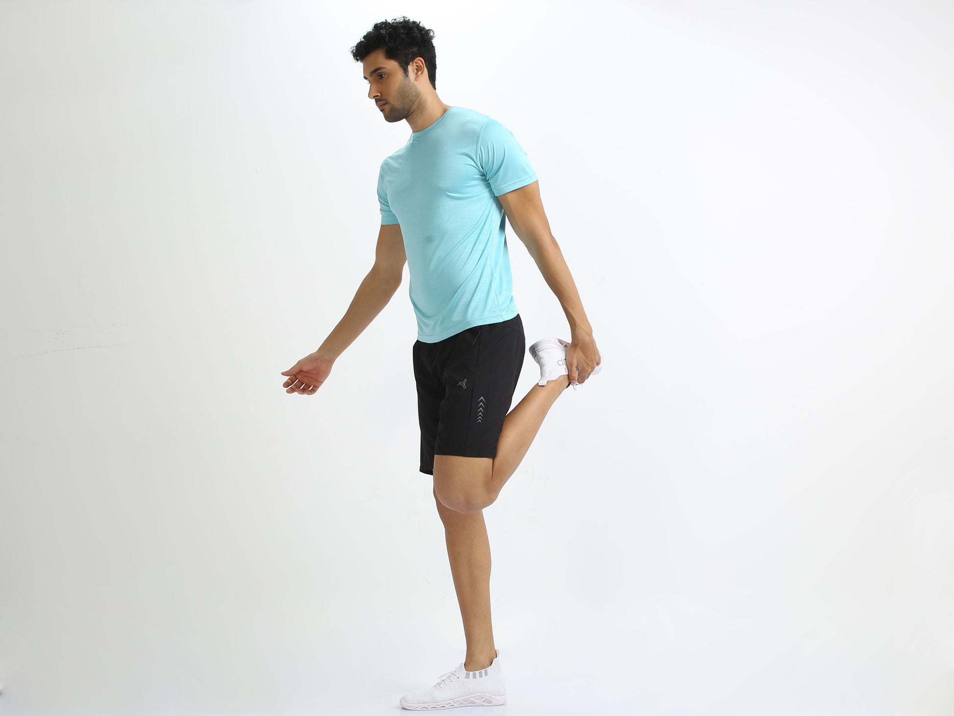 Coral Blue Sports Tee