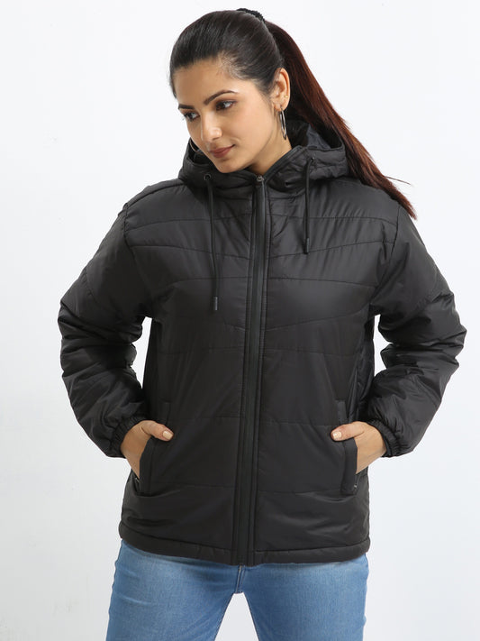 Charcoal Grey Hood Jacket