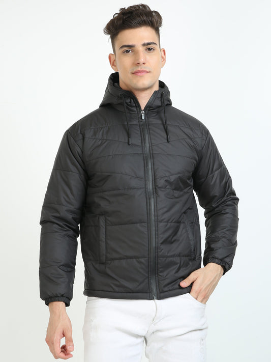 Charcoal Grey Hood Jacket