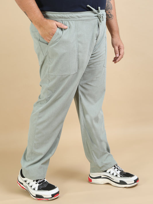 Pista Corduroy Plus Size Trousers for Men