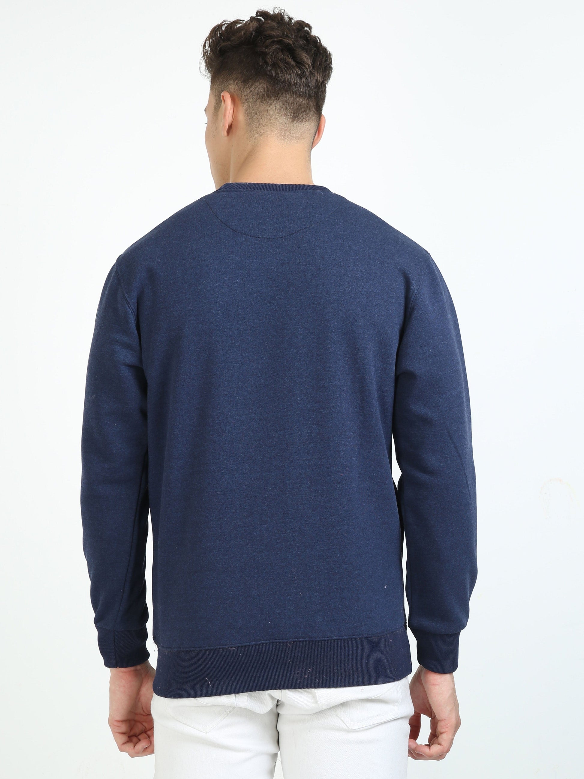 Denim Melange Sweatshirt