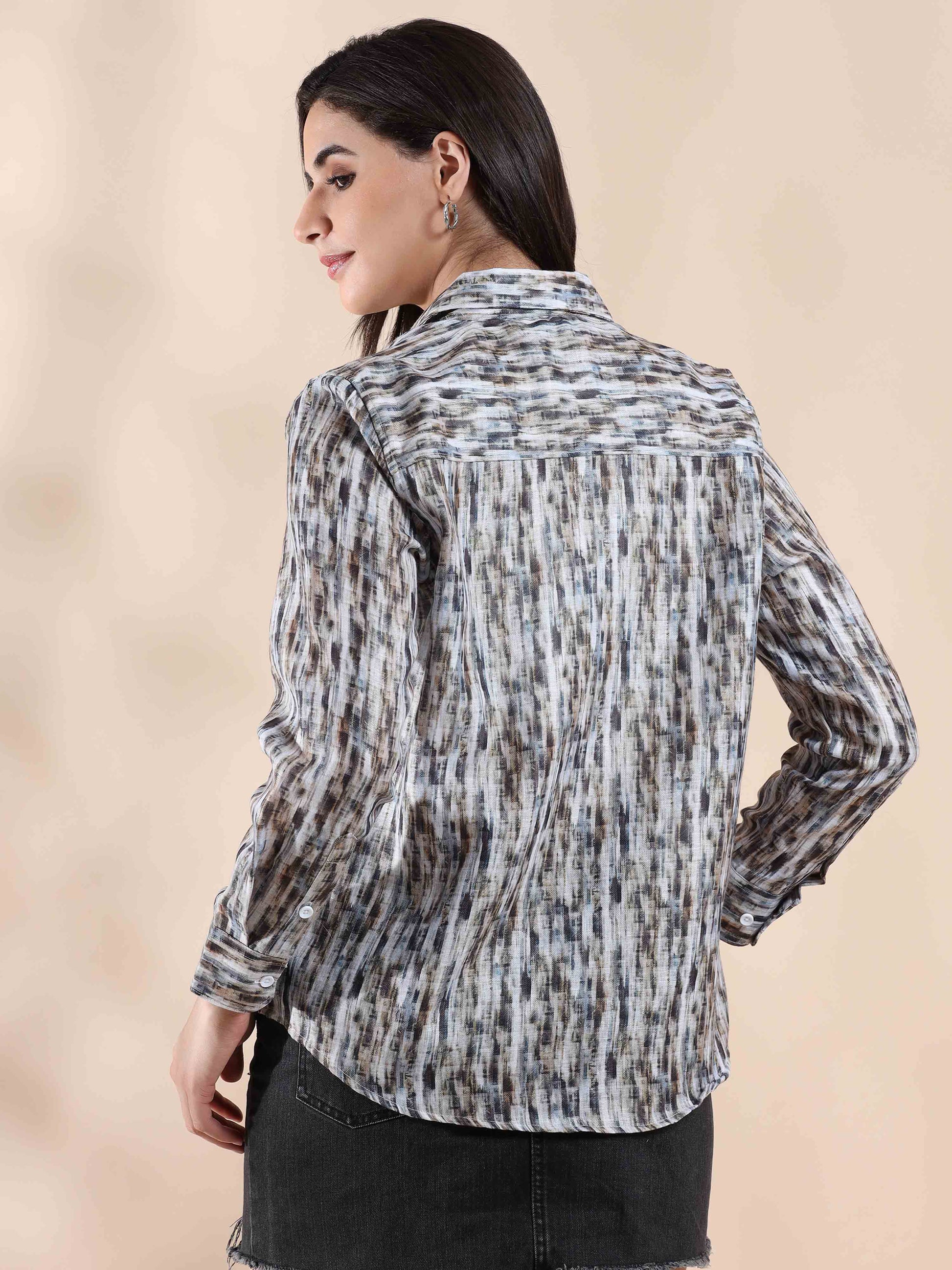 Coastline Cotton Shirt for Women