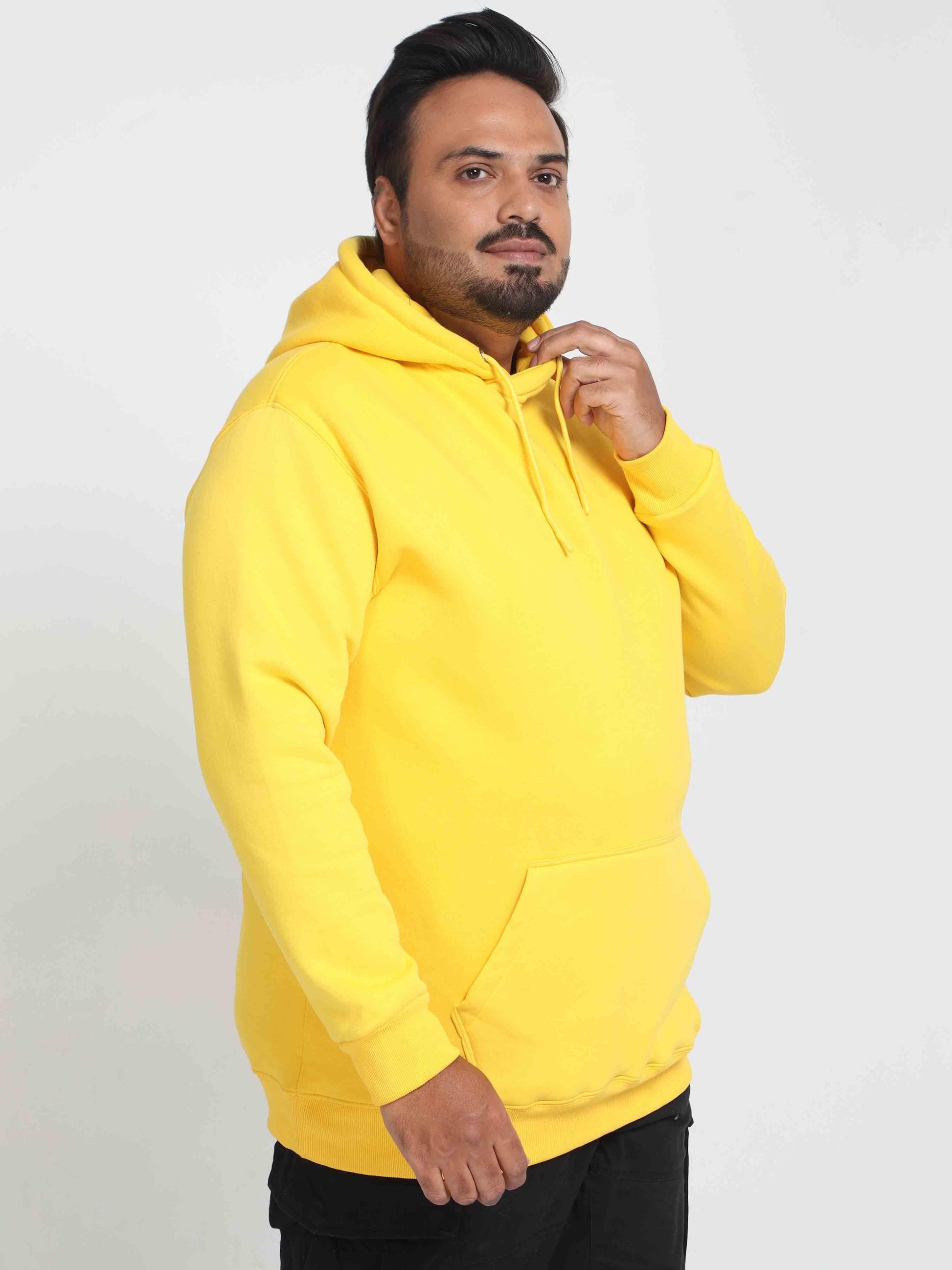 Plus Size Gold Hoodie