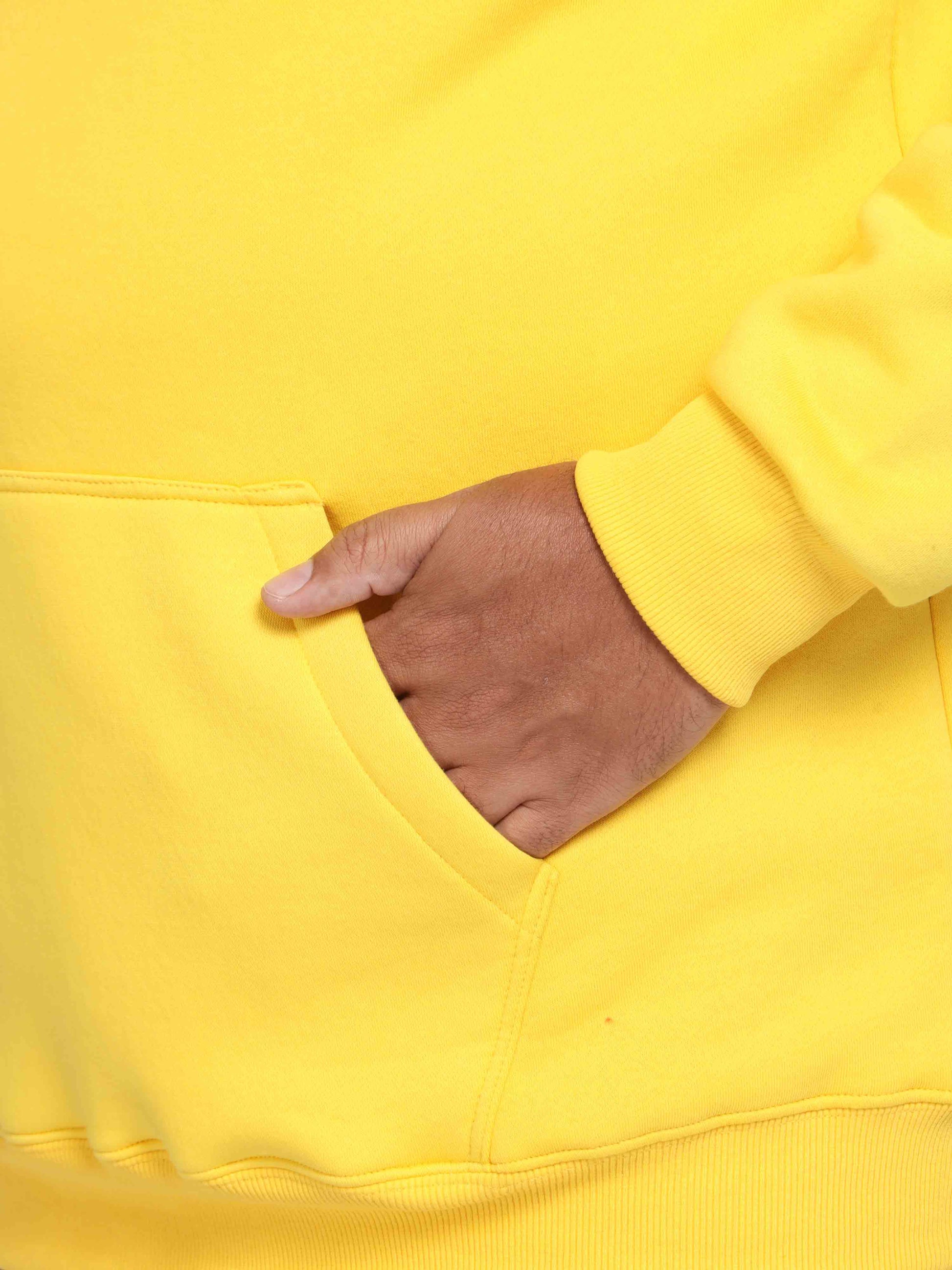 Plus Size Gold Hoodie