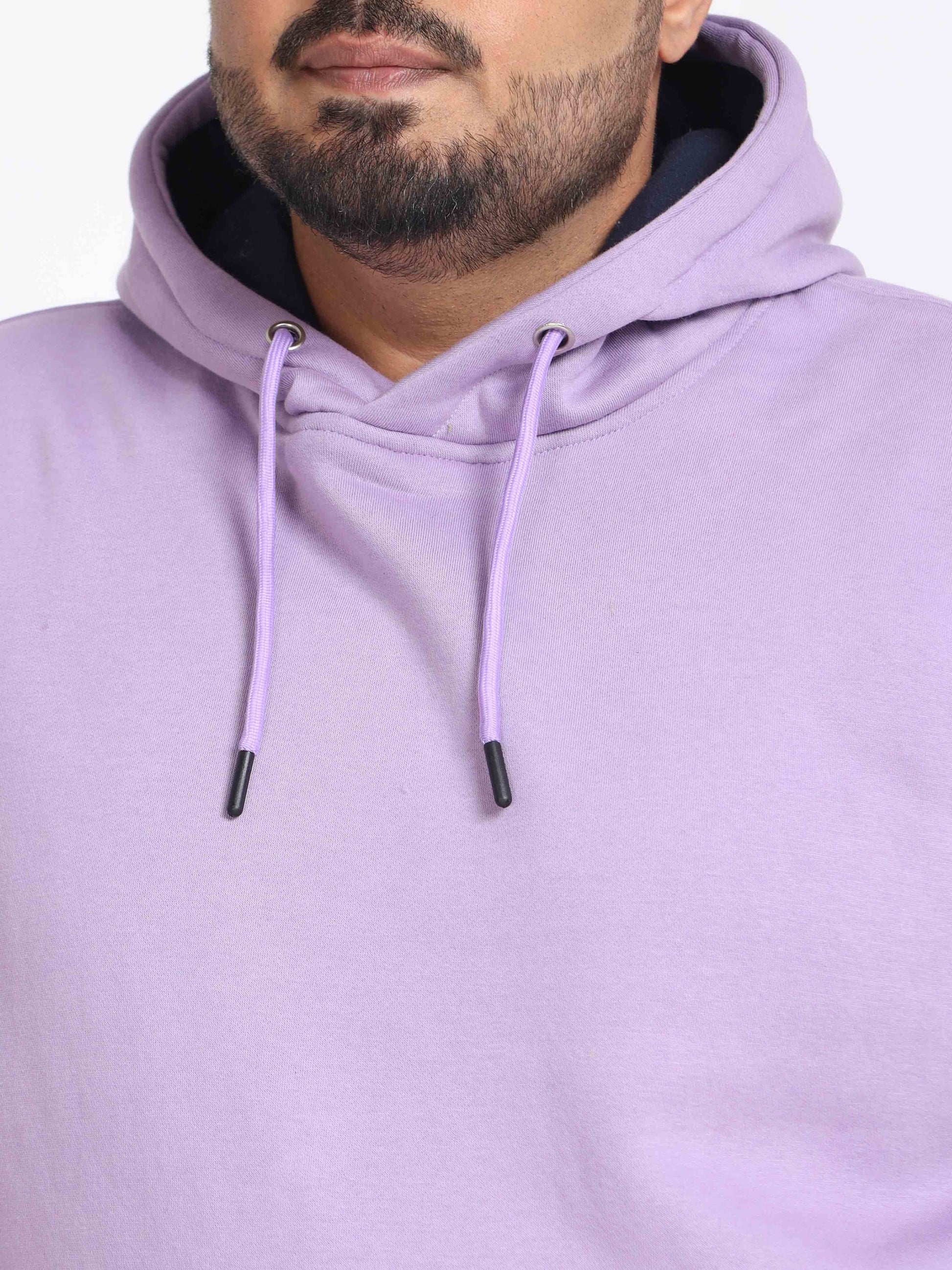 Plus Size Lavender Hoodie