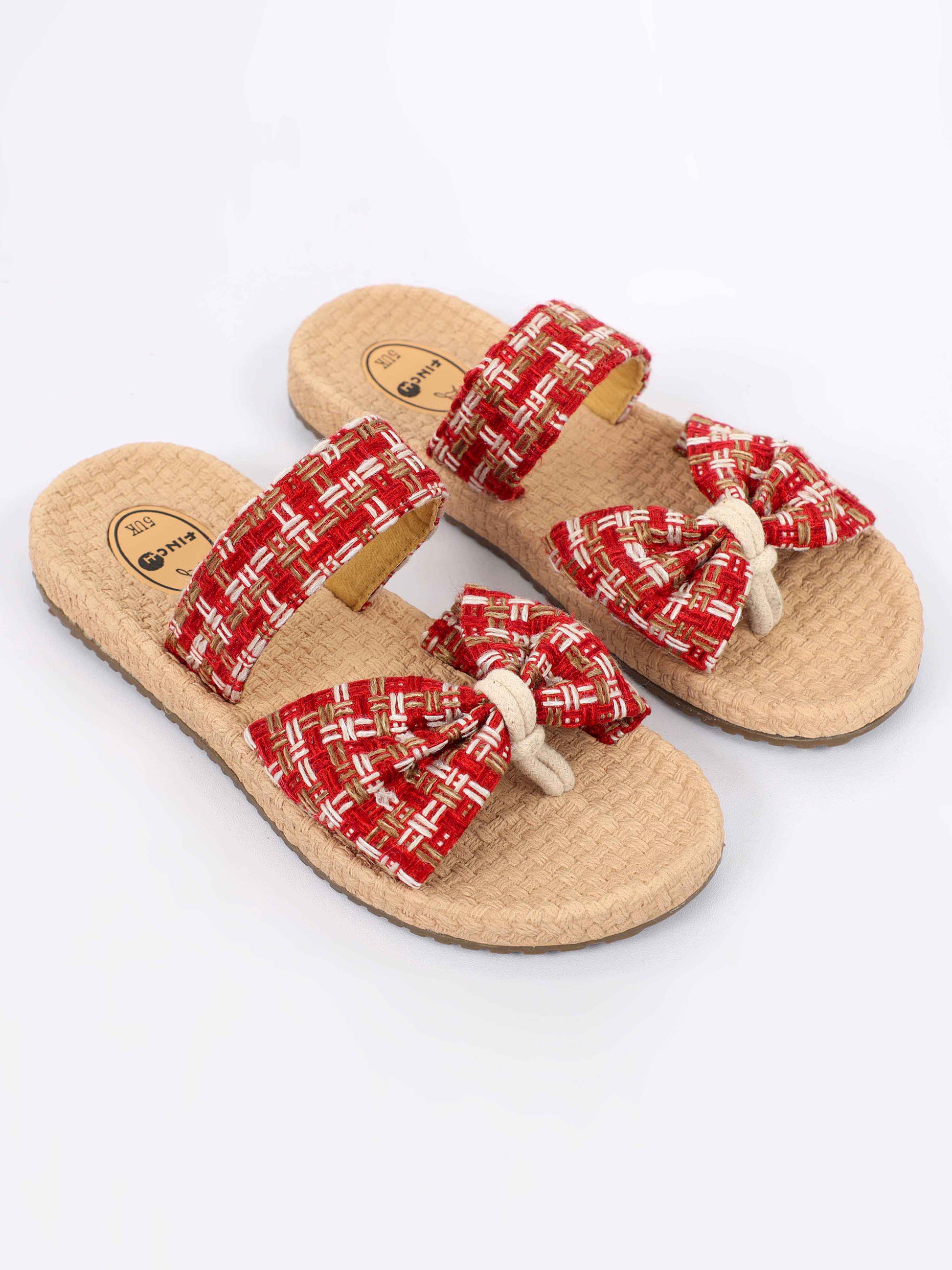 Red Color Stylish Footwear For Women