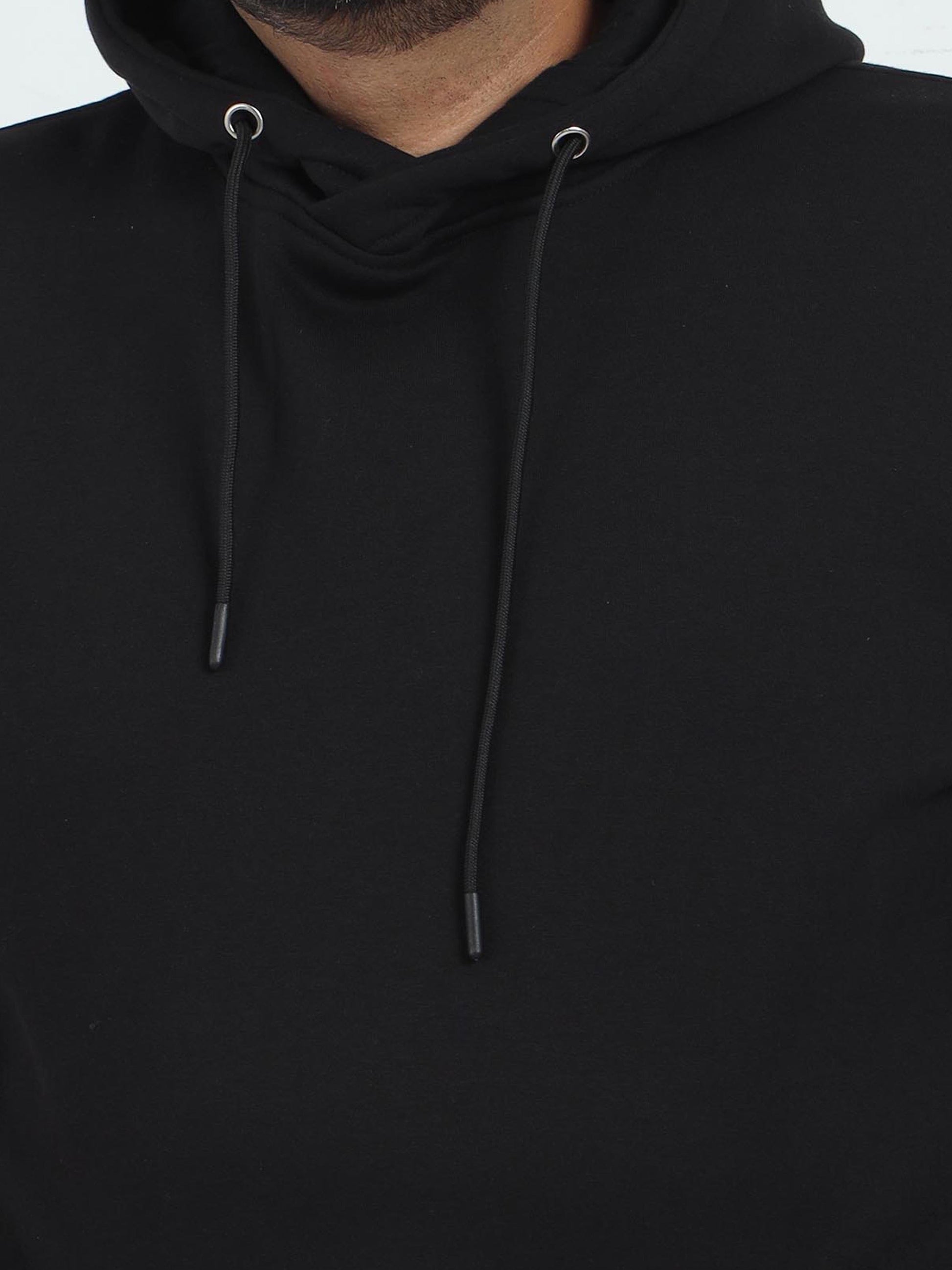Plus Size Black Hoodie