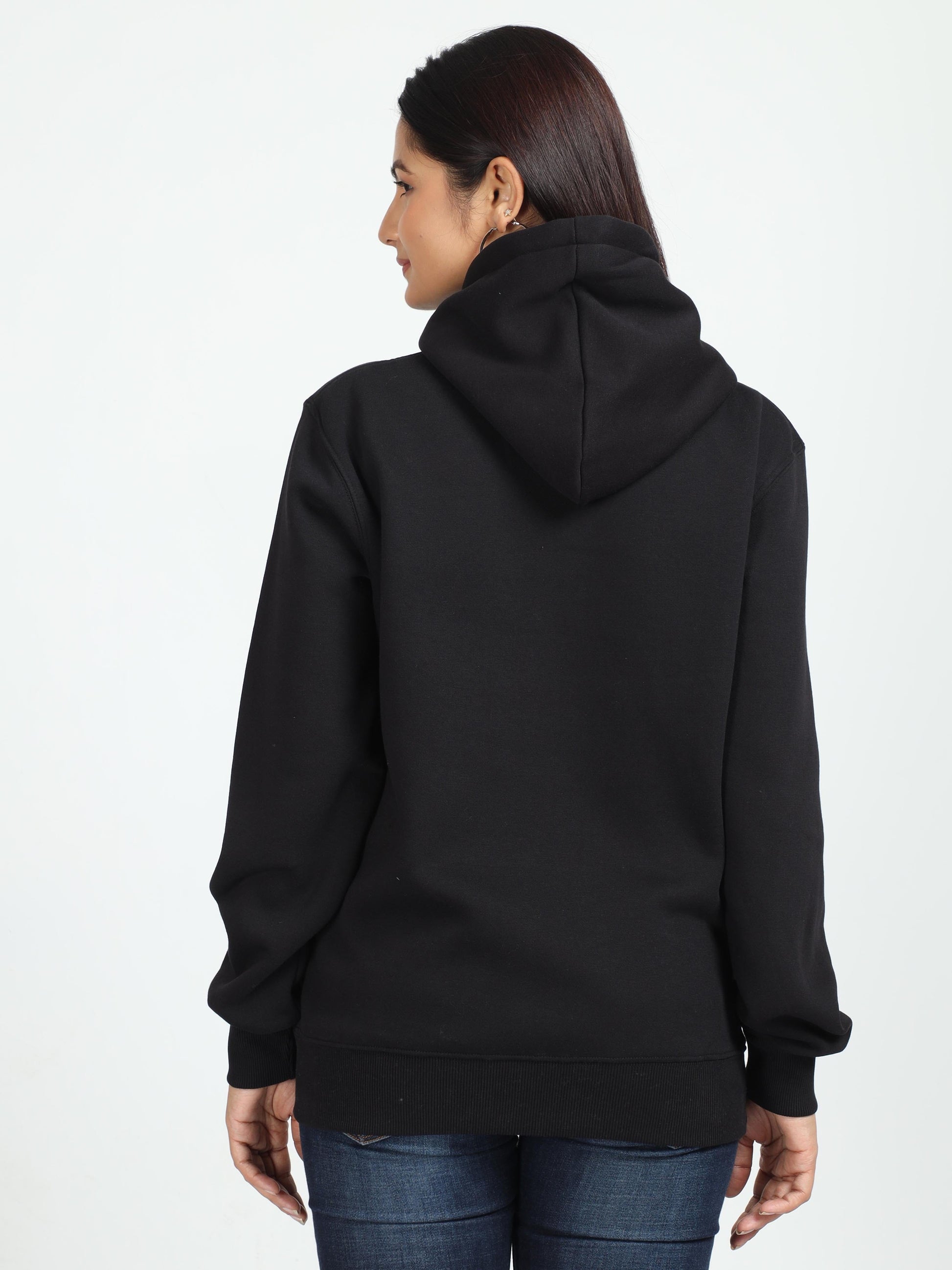 Women Black Hoodie