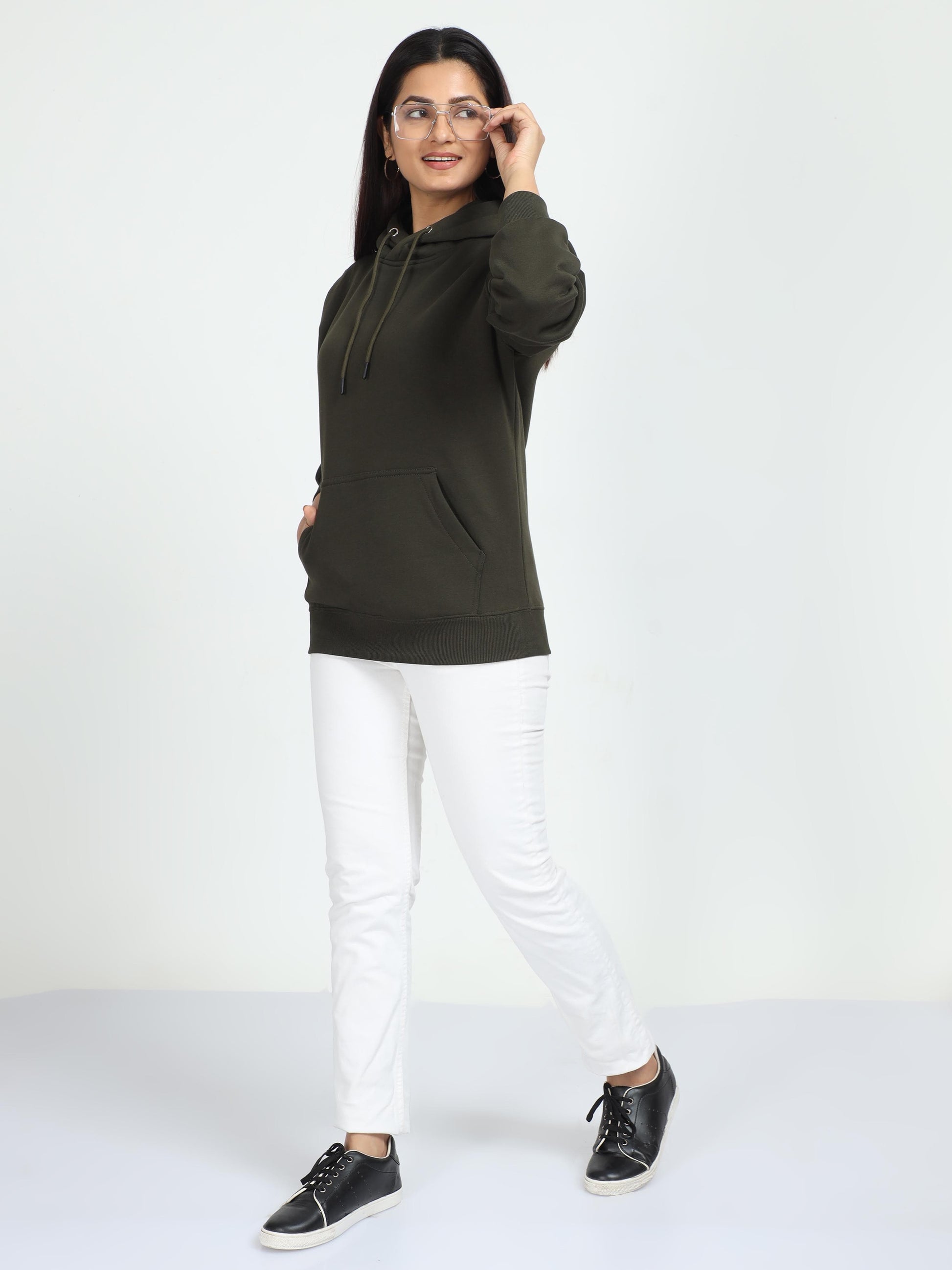 Olive Green Hoodie