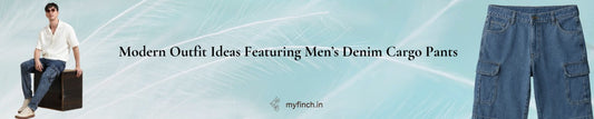 Modern Outfit Ideas Featuring Men’s Denim Cargo Pants