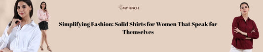 solid shirts for women