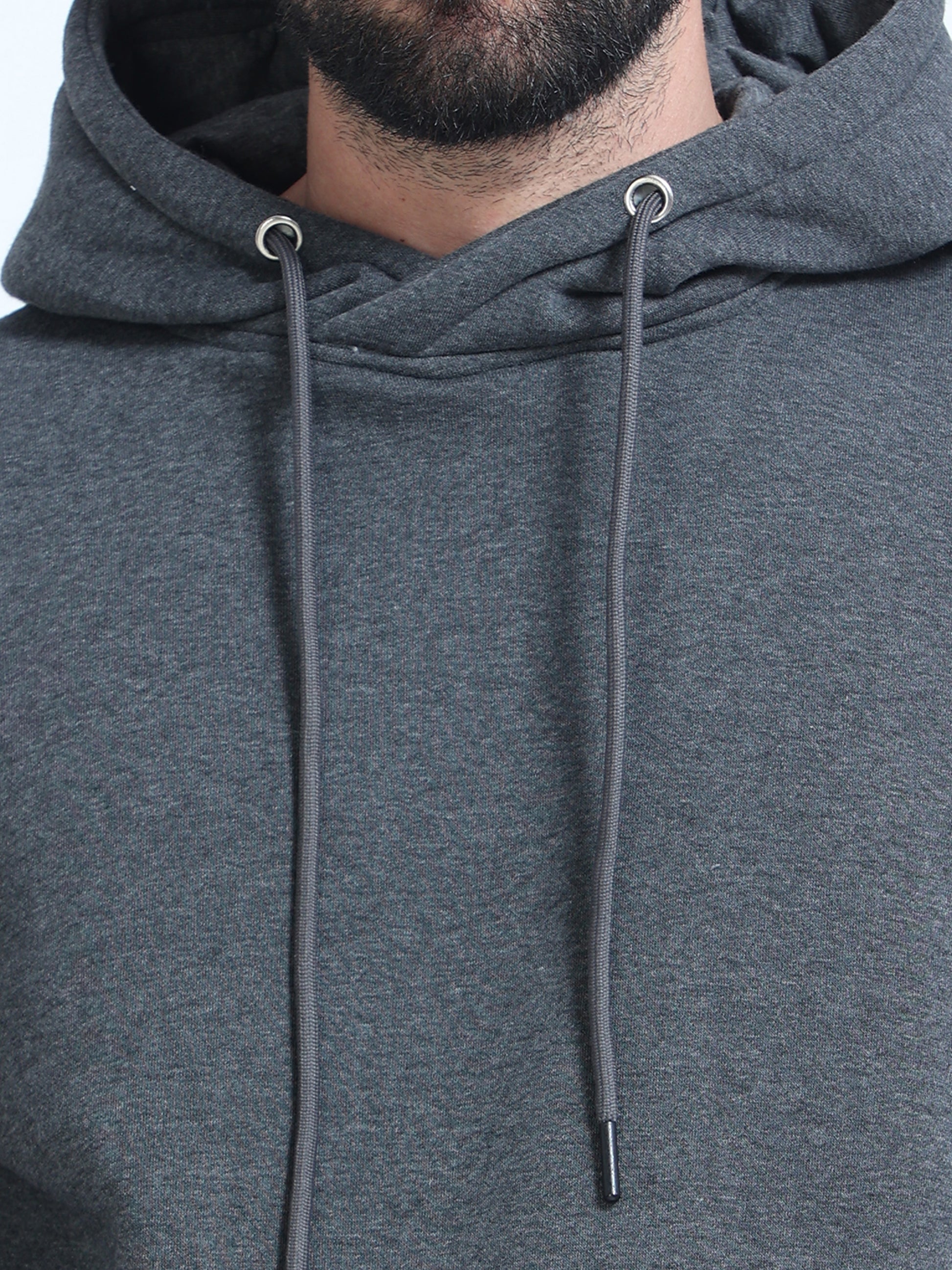 Charcoal Grey Hoodie for Men