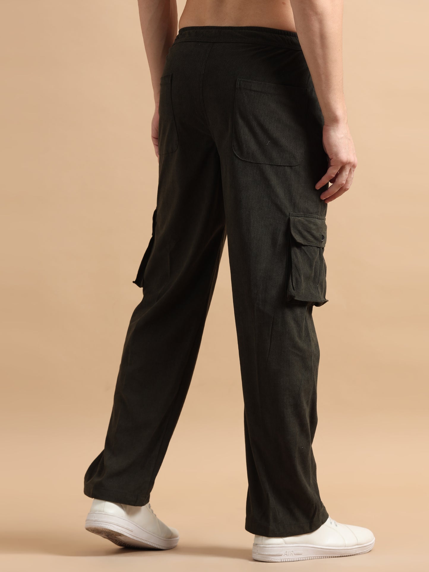 Olive Cargo Pants Men