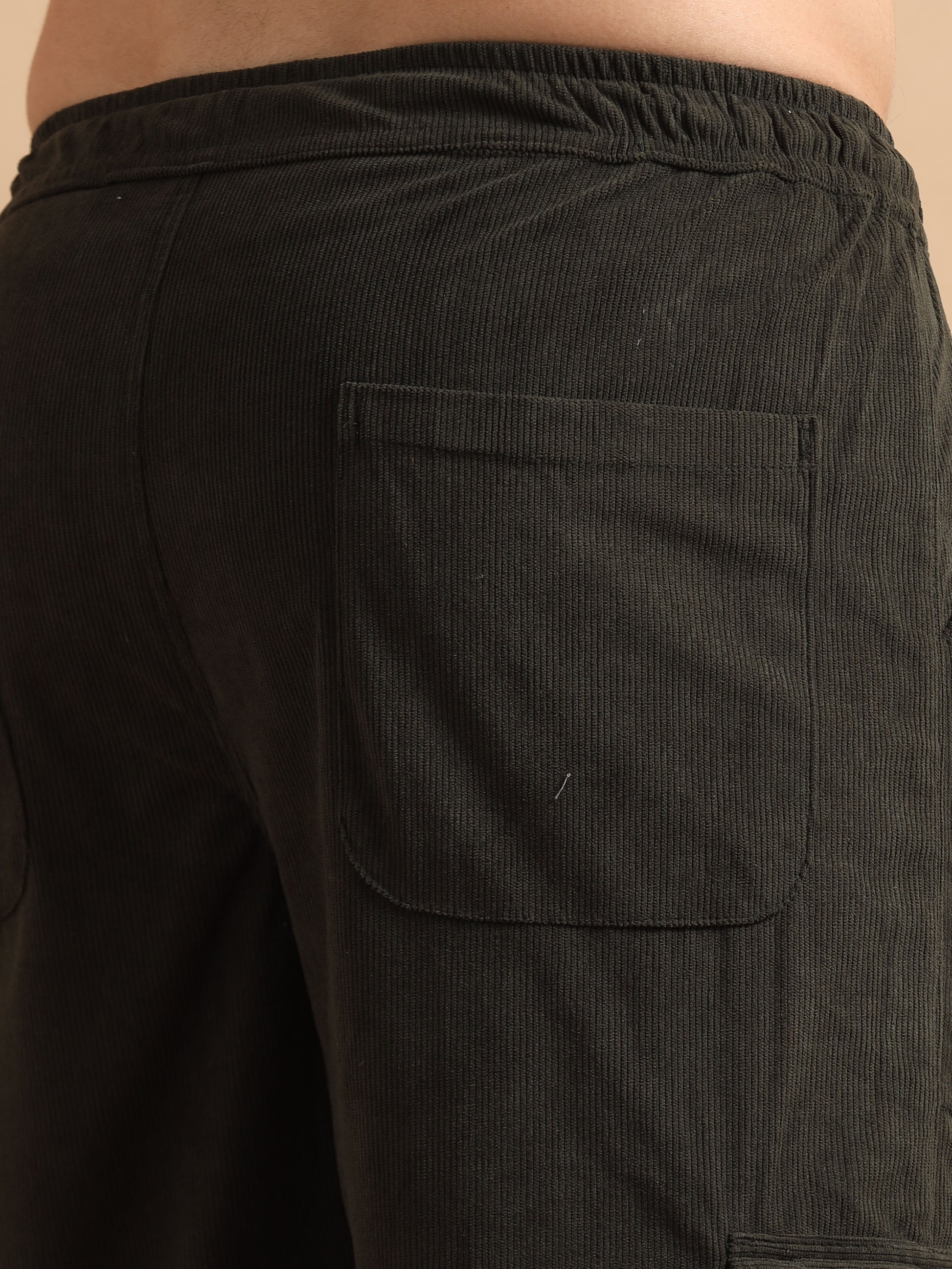 Olive Cargo Pants Men