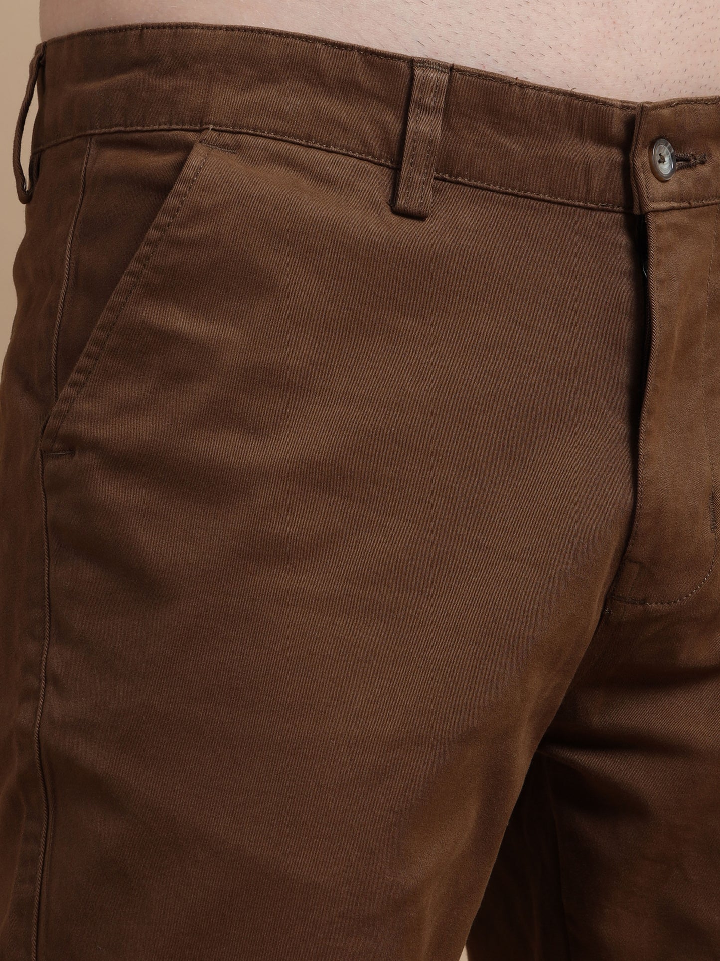 Dark Brown ComfiTwill Stretch