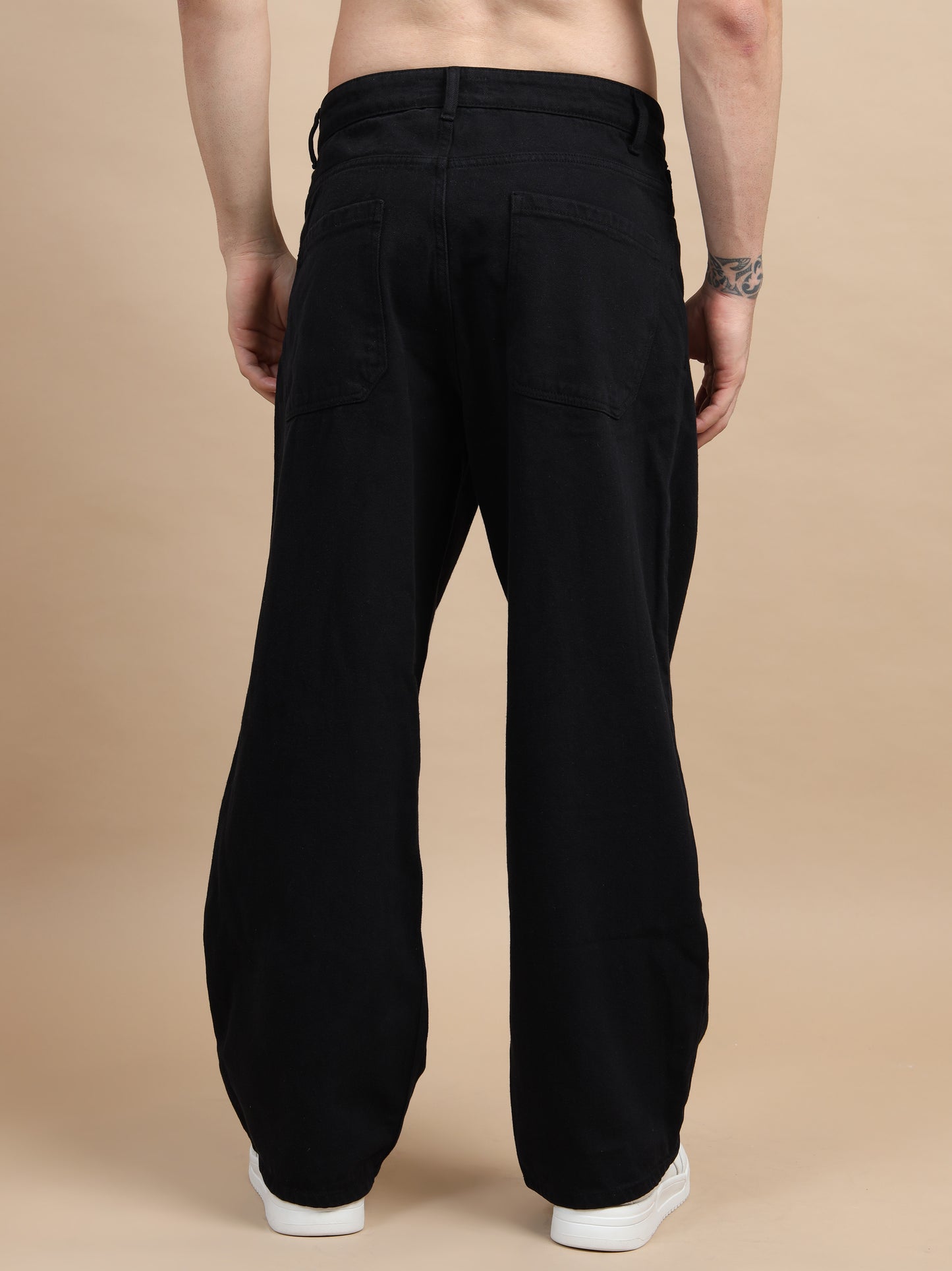 Ink Black Denim Pant