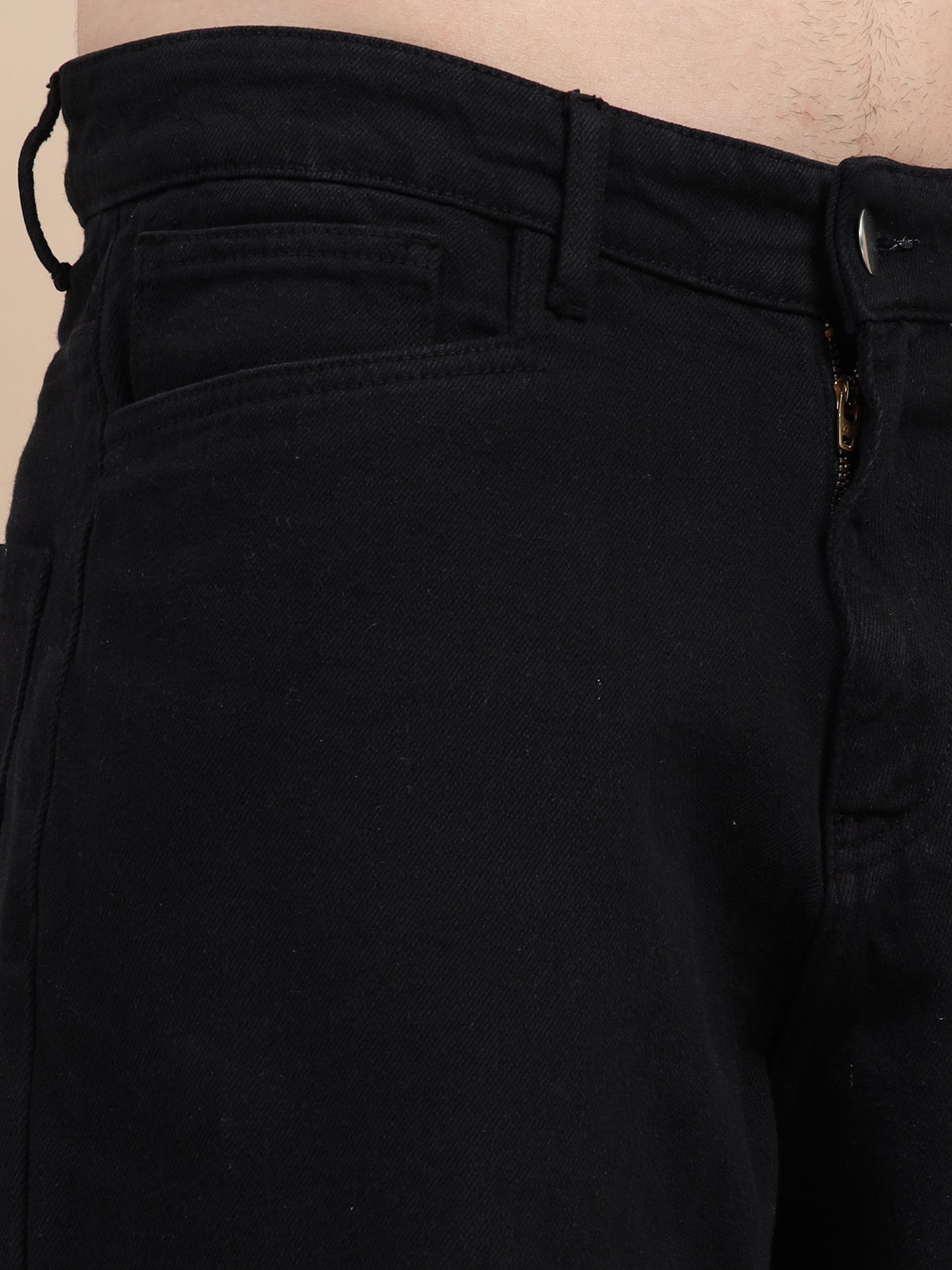 Ink Black Denim Pant