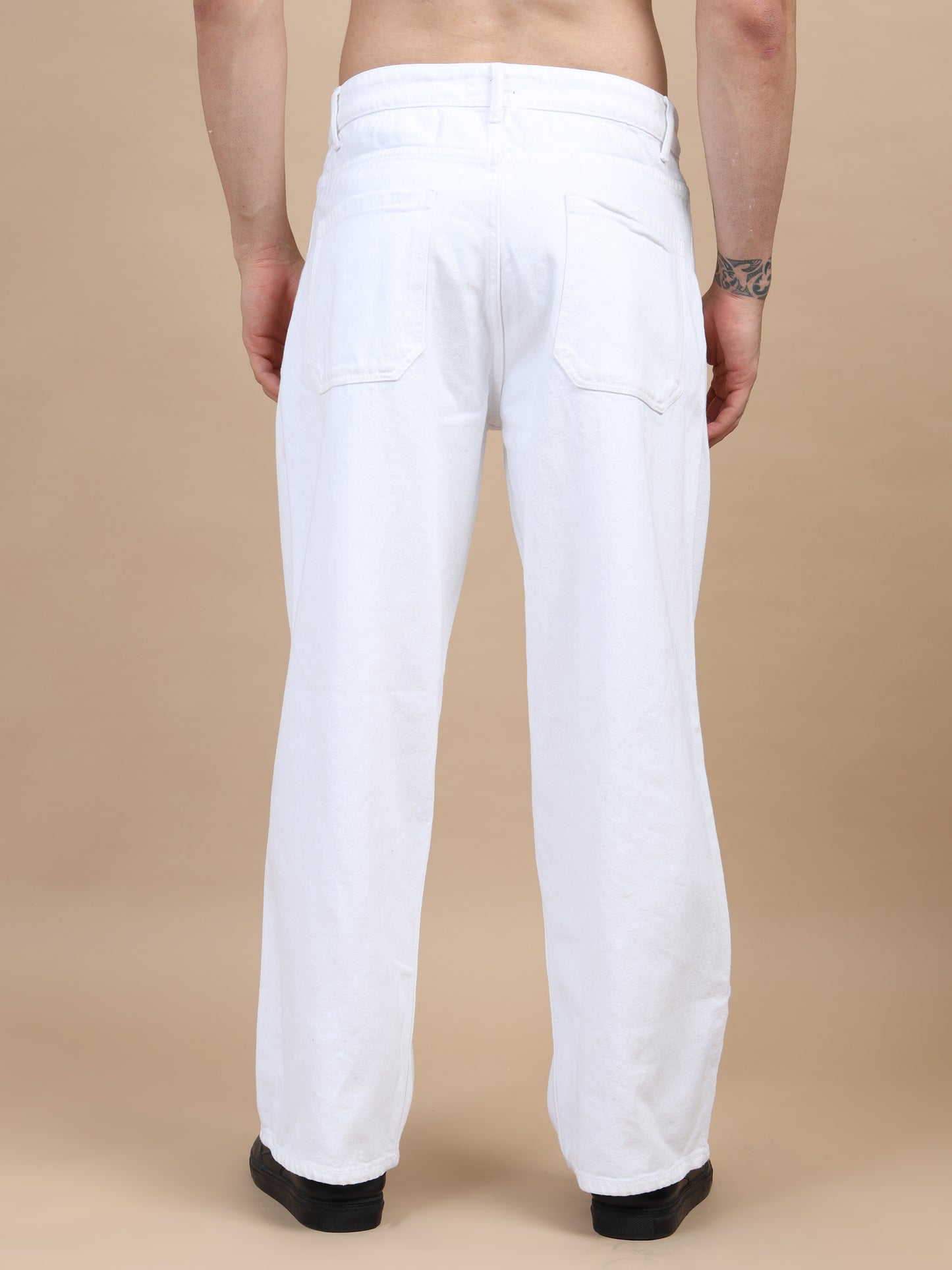 White Denim Pant