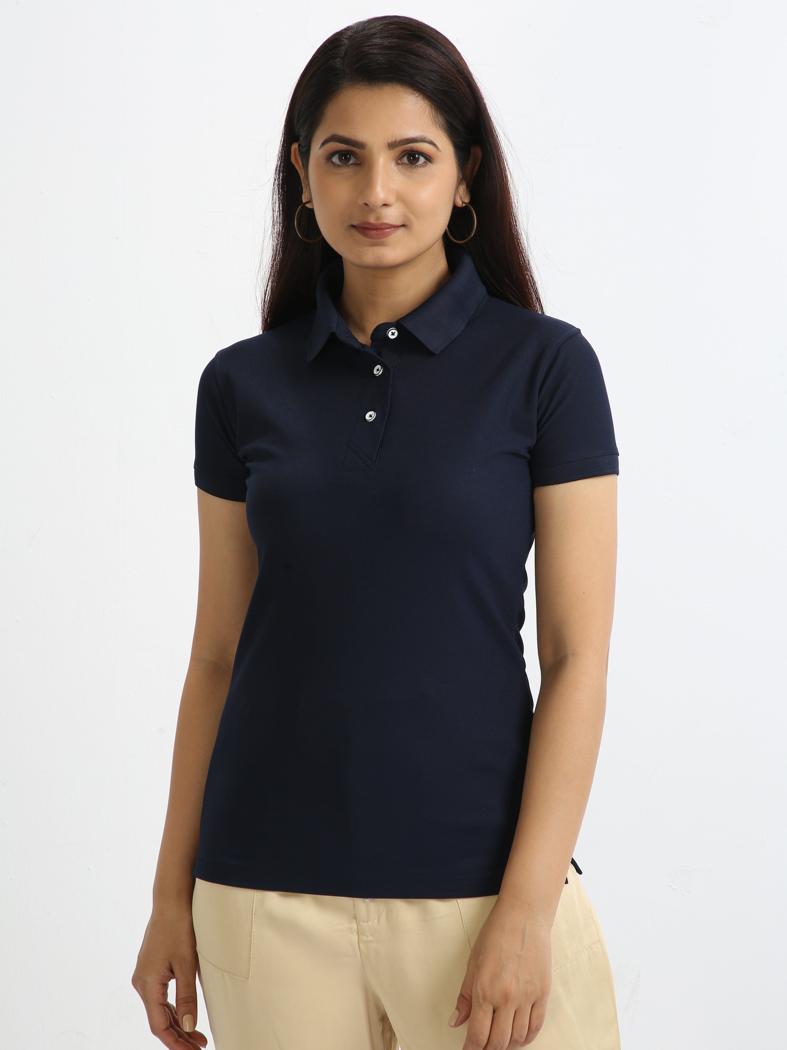 Polo t shirts for womens online online