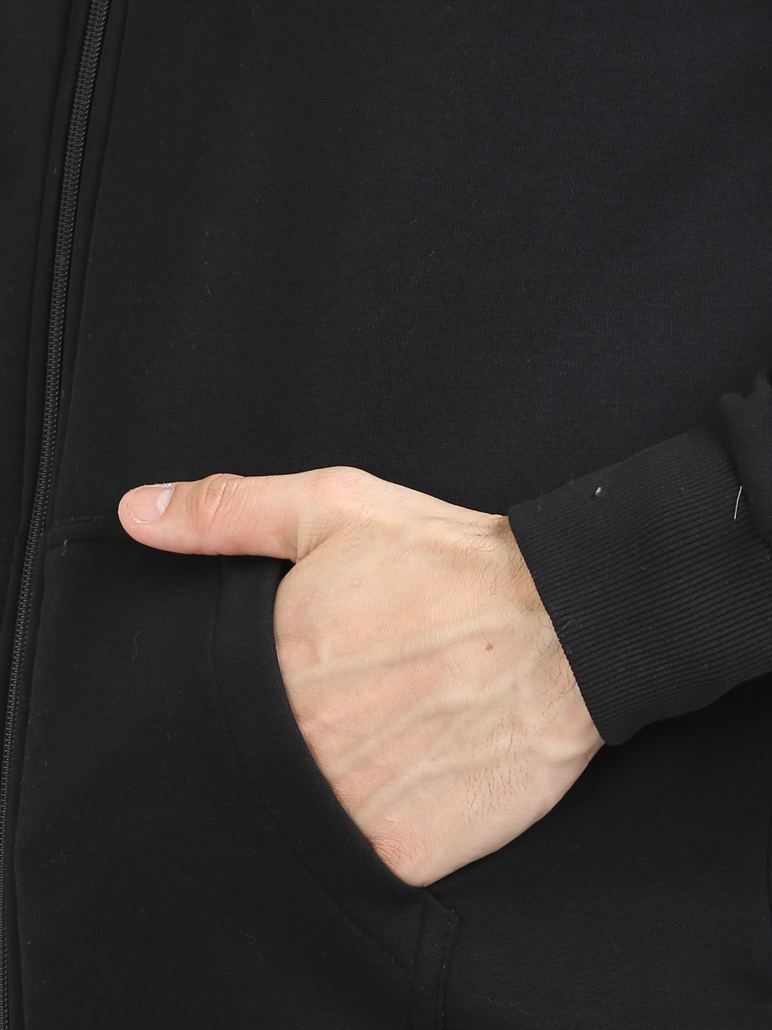 Shop Latest Black Highneck sweatshirt For Men Online