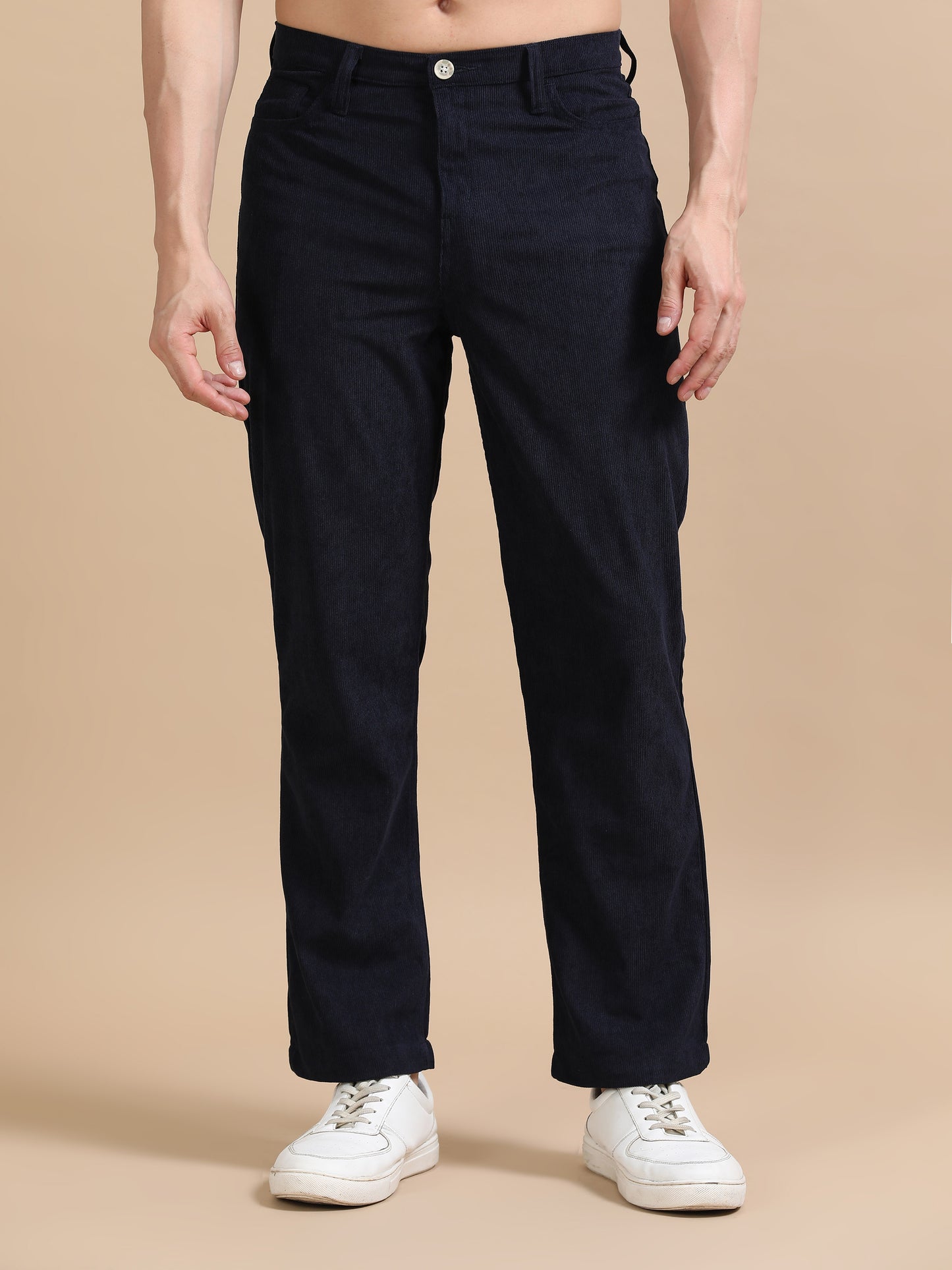 Navy blue Corduroy Trousers