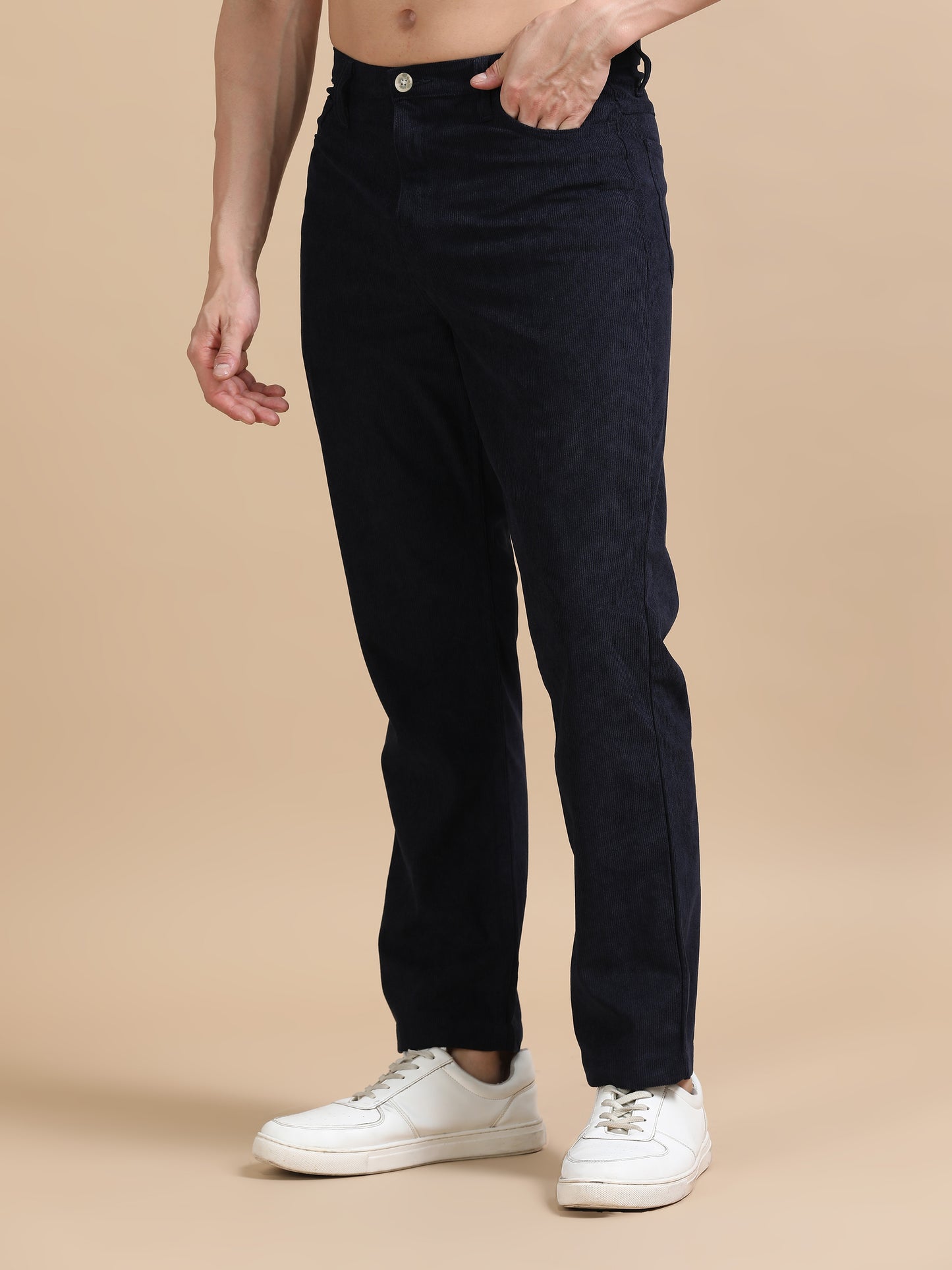 Navy blue Corduroy Trousers