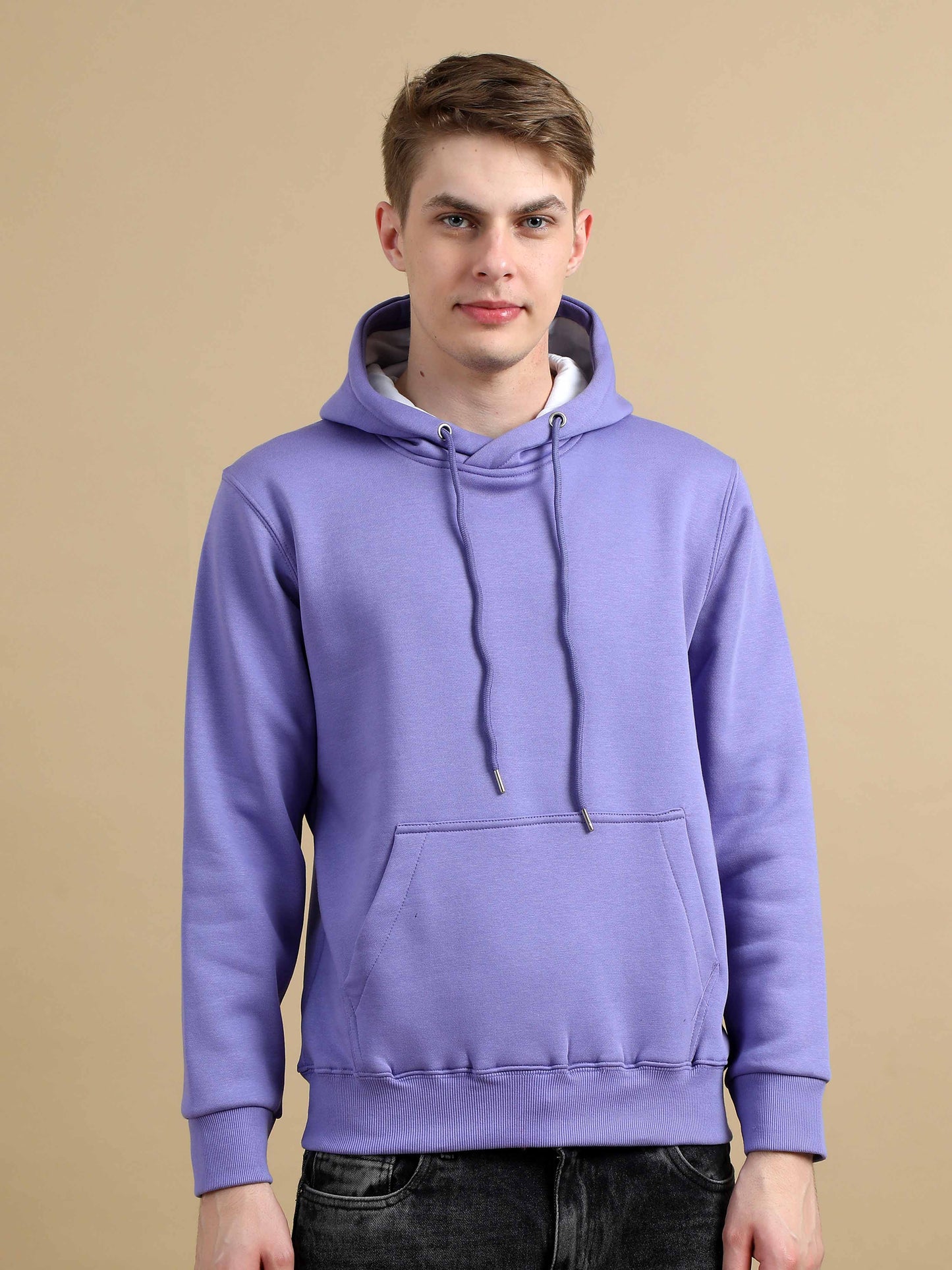 Cozy Peak Lavender Hoodie Mens