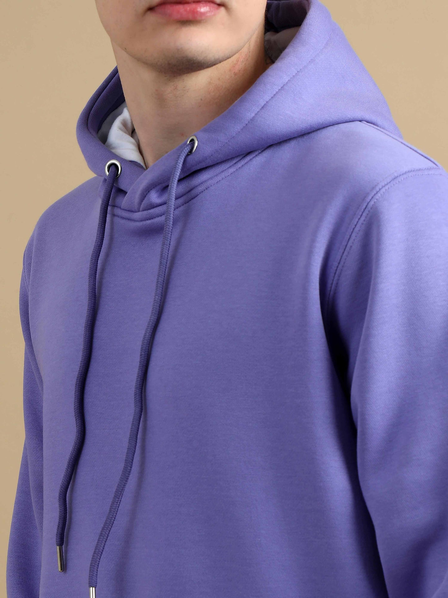 Cozy Peak Lavender Hoodie Mens