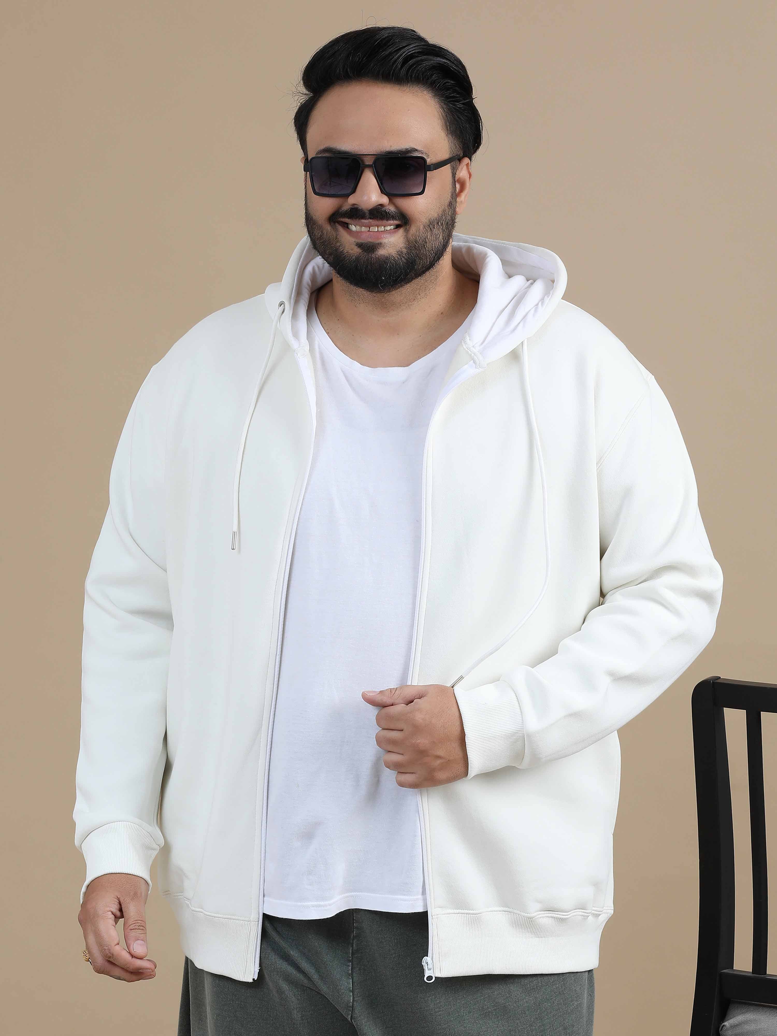 Big white sweatshirt online